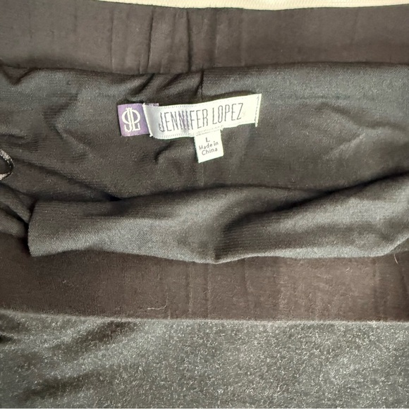 Jennifer Lopez Black and Purple Maxi A-Line Skirt size Large - Picture 4 of 10